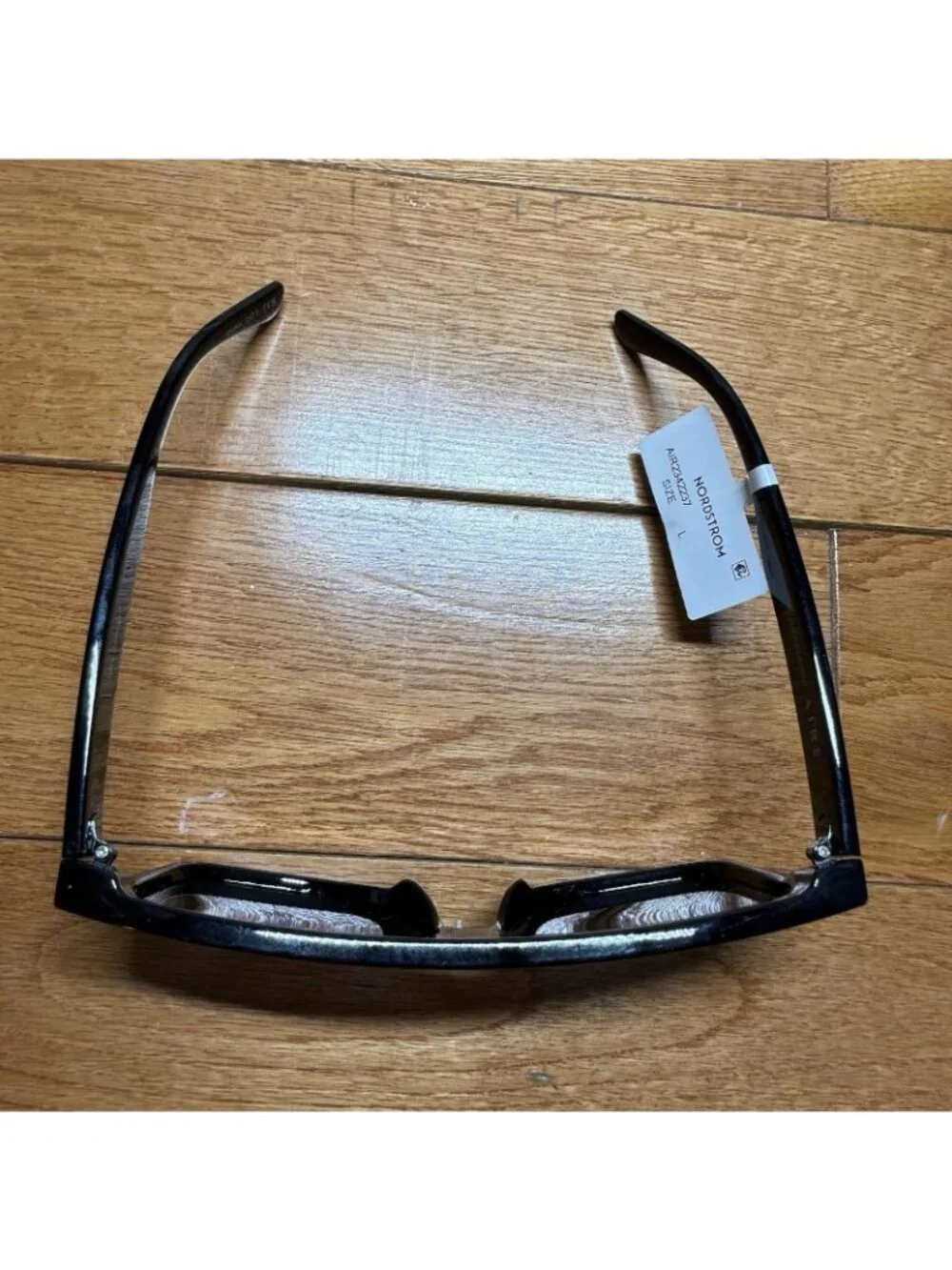 AIRE Black Shield Sunglasses Oversized Square Visor Trendy Street Style UV